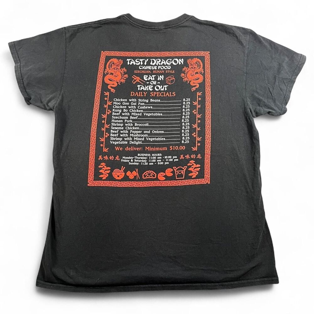 Unbranded Men's Black and Grey T-shirt